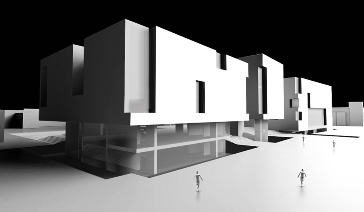 El nuevo edificio de la Facultad de Artes será una agrupación de espacios abiertos.