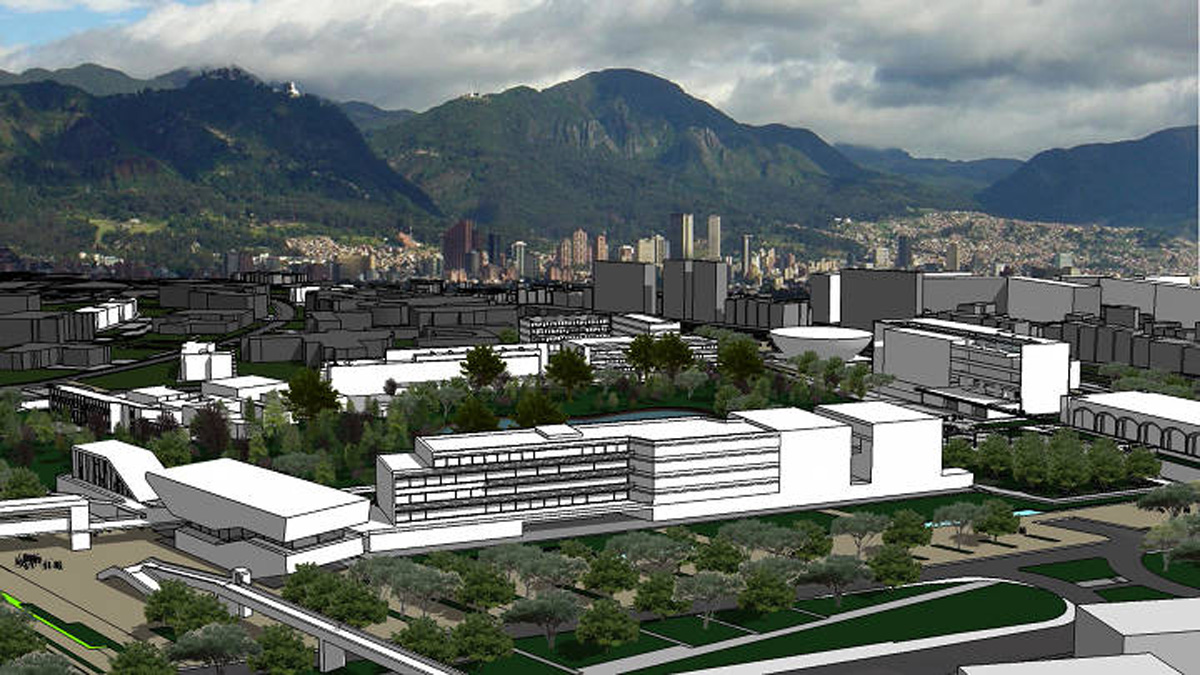 Parque tecnológico de Bogotá será diseñado por la U.N. Crédito Fernando Viviescas.
