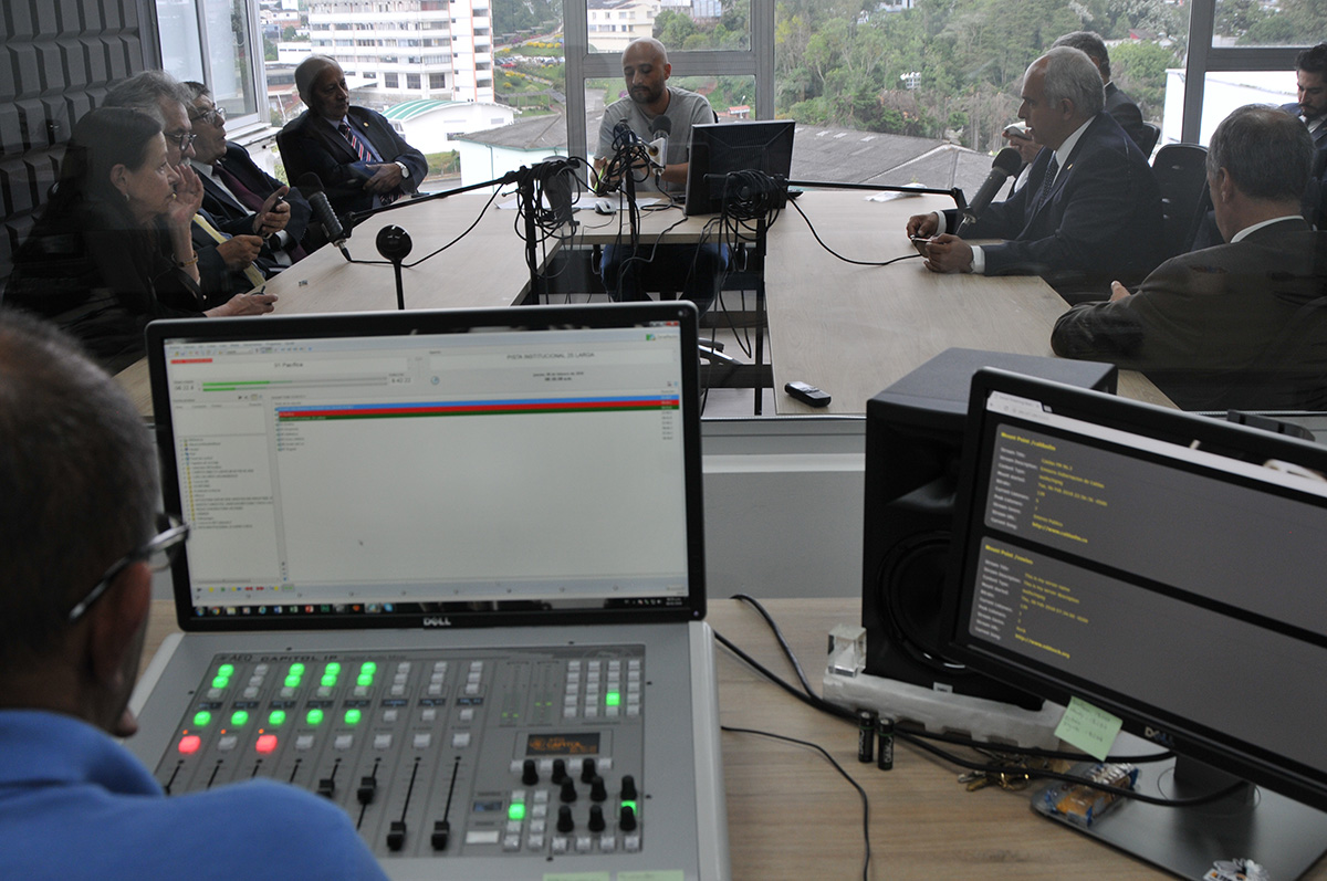 Las instalaciones de UN Radio Manizales están en el campus Palogrande de la U.N.