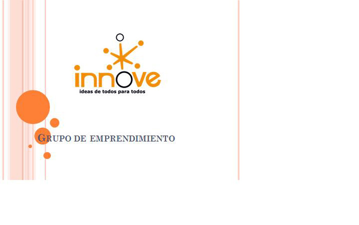 Innove is a group that promotes the creation of companies as an option for undergraduate students from the different faculties of Universidad Nacional de Colombia. The University welfare department supports this initiative.