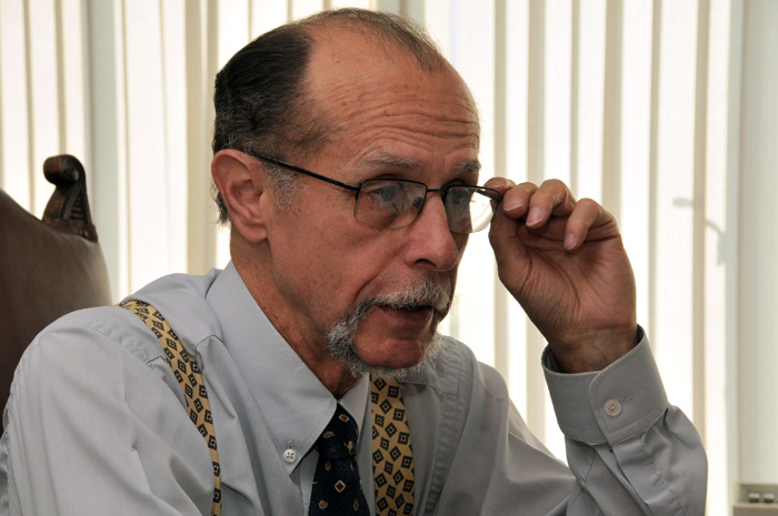 Carlos Alberto Agudelo, decano de la Facultad de Medicina de la Universidad Nacional de Colombia. - Foto: Víctor Manuel Holguín / Unimedios