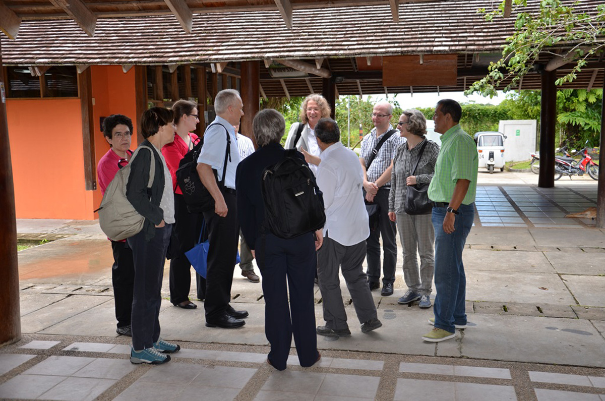 Delegación de la Universidad Libre de Berlín visita la Sede Amazonia. - Unimedios