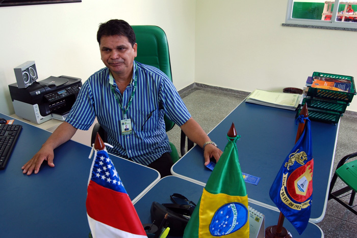 Profesor Ivalmilto de Sousa, director del Instituto Federal de la Amazonia brasilera IFAM. Fotos: Leticia/Unimedios