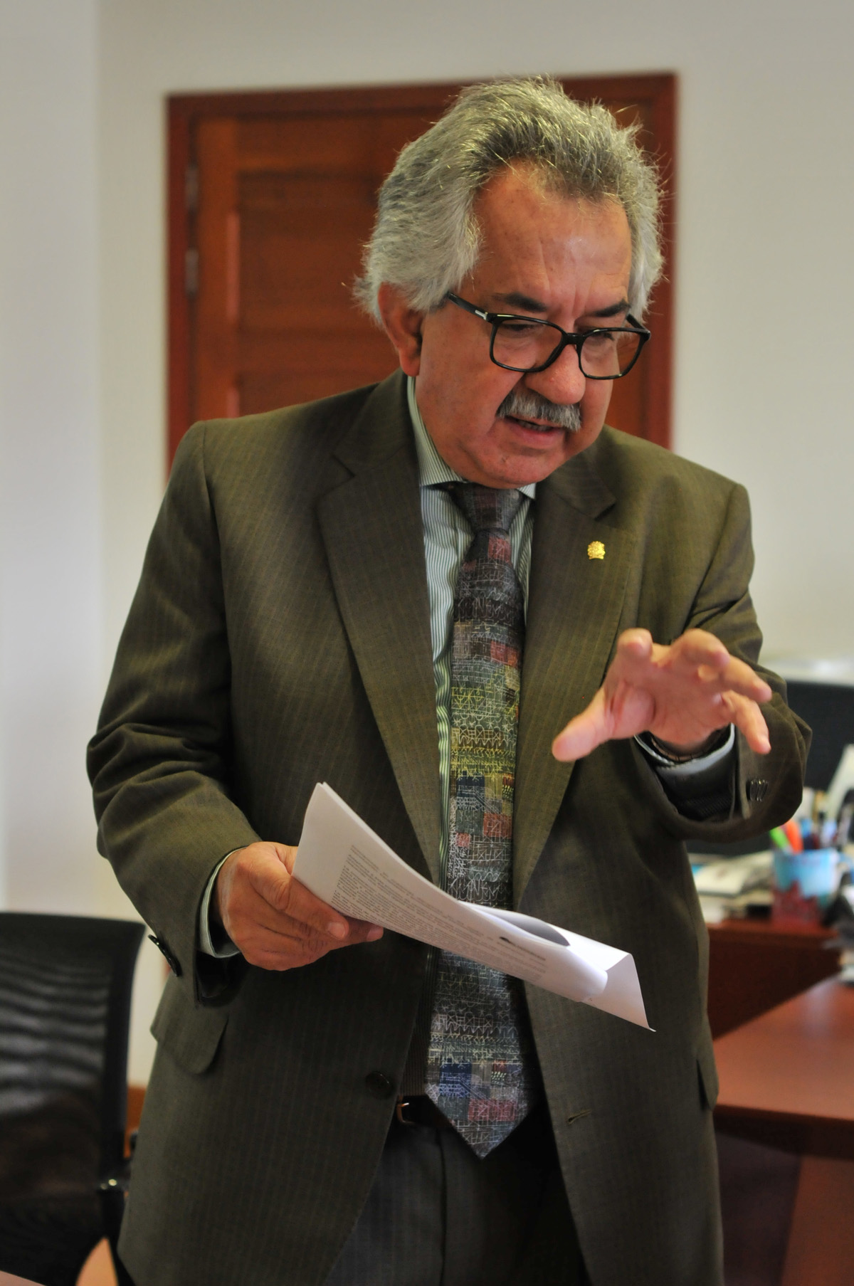 El rector de la Universidad Nacional, Ignacio Mantilla, destaca los acuerdos formulados en la Carta Universia Río 2014.