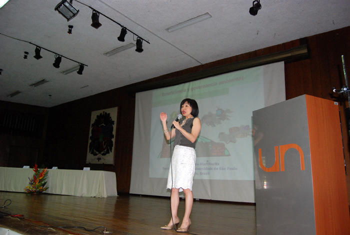 Dione Mary Morita es profesora de la Universidad de Sao Paulo. Fotos: Palmira/Unimedios.