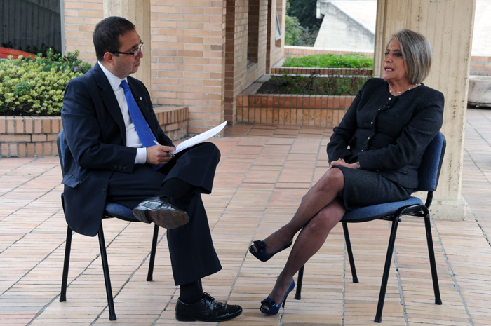 'Mientras no haya una política forestal, nos van a pasar toda clase de desastres ambientales', anotó Cecilia López. Fotos: Unimedios