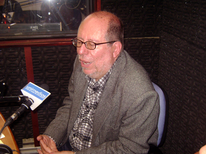 Rafael Colmenares, abogado ambientalista y miembro del Comité de Impulso del Acuerdo de los Pueblos sobre Cambio Climático. Fotos: Unimedios