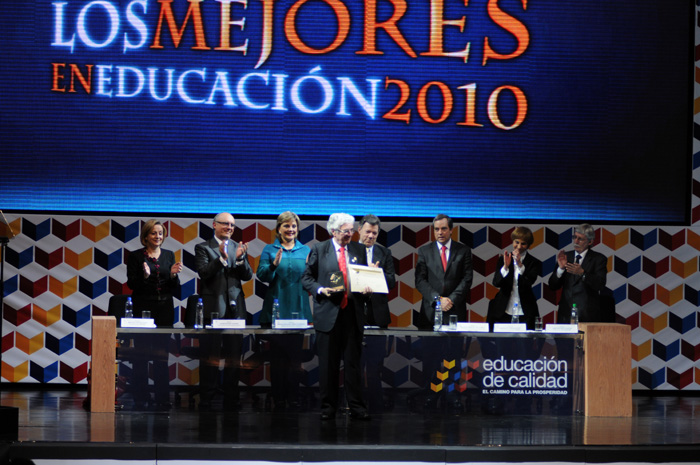 Universidad Nacional de Colombia, along with other institutions of high education of the country, was awarded the Francisco José de Caldas High Quality Accreditation. Photos Víctor Manuel Holguín/ Unimedios