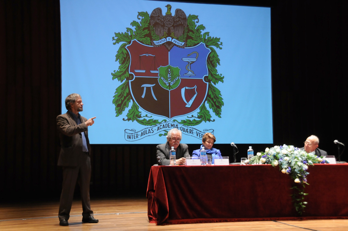 Conferencia del exrector Antanas Mockus en la clausura de la Cátedra Patiño Restrepo.