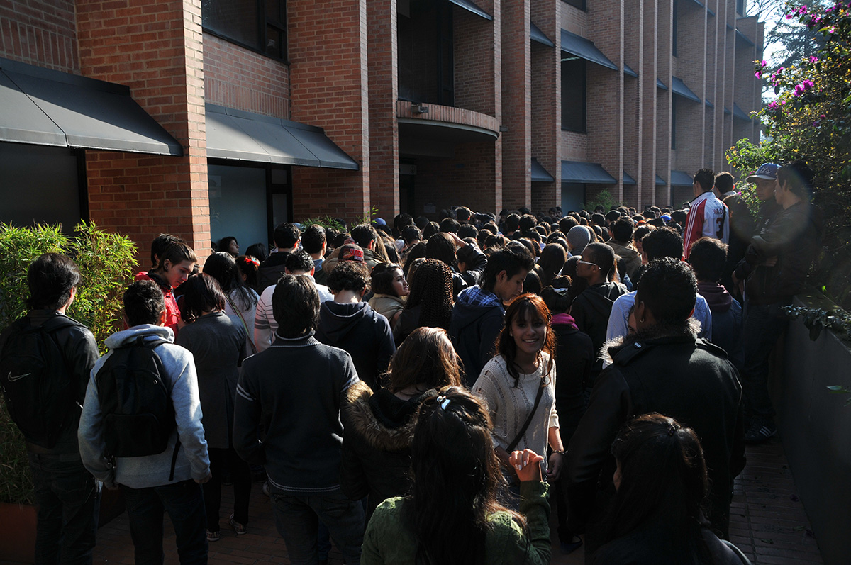 Los exámenes de admisión darán cupo a aproximadamente 5.700 estudiantes para el segundo semestre de 2015. - Sede Bogotá