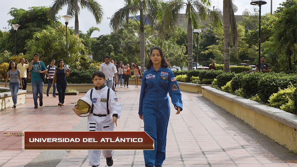 'Los apolinautas' es un grupo de niños y jóvenes que participó en un proyecto de lanzamiento espacial de la NASA.