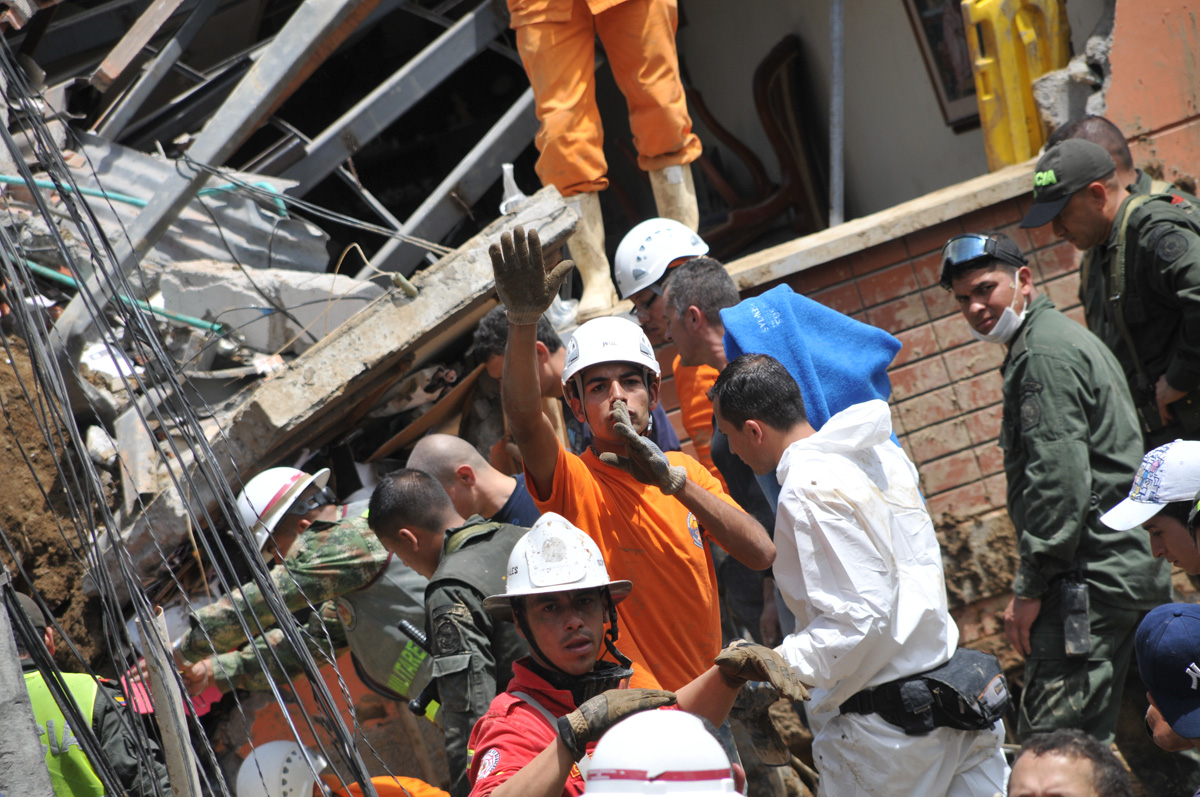 los deslizamientos son el principal problema que afronta Manizales. FOTO: cortesía Andrés Felipe Castaño/Unimedios