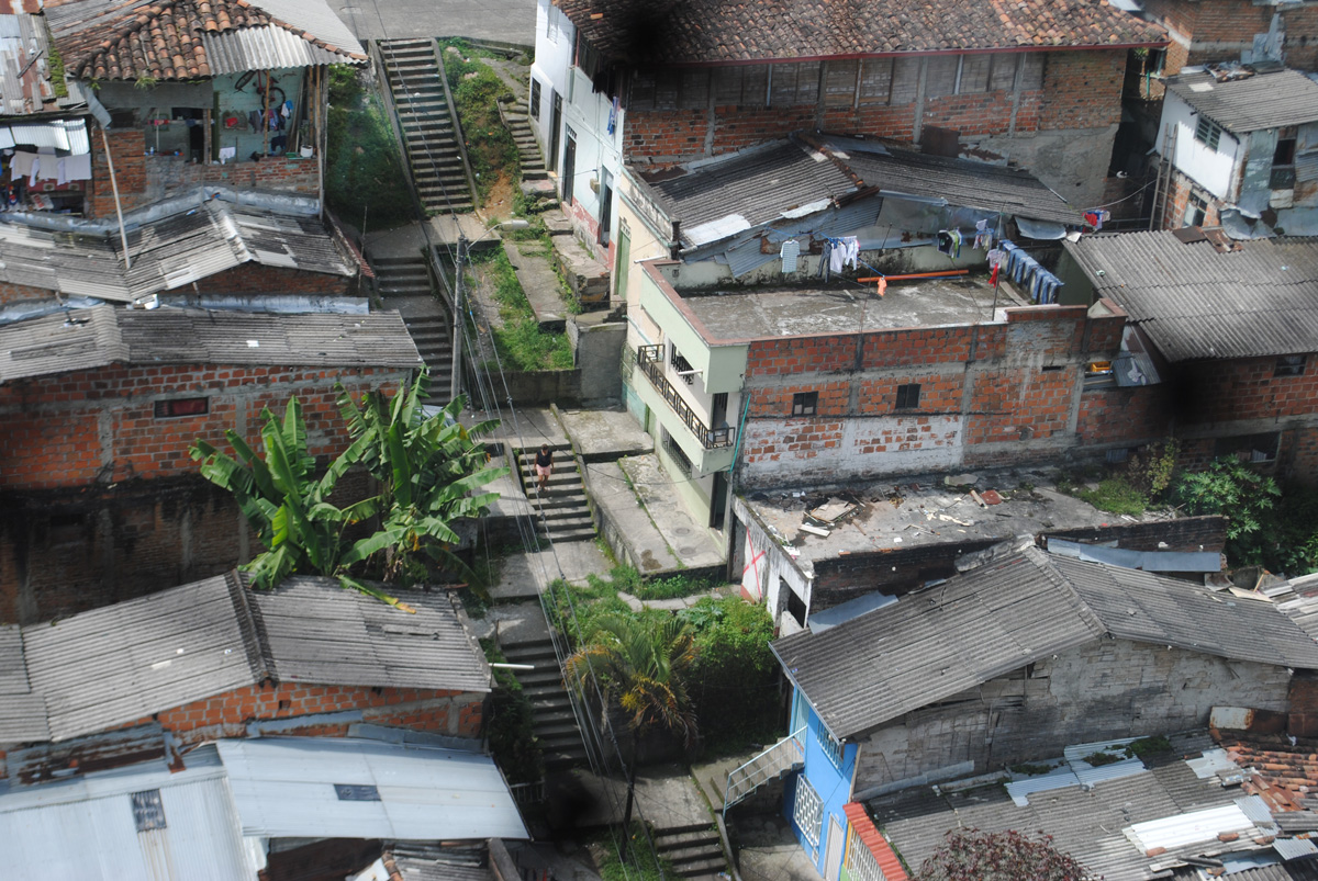 En los barrios de la comuna 11 de Dosquebradas, predomina la percepción de inseguridad. foto: María Laura Idárraga/Unimedios