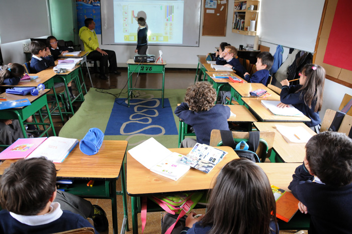 The project in first A is 'digital stories', so all the subjects are focused on this topic. Fotos A. Felipe Castaño / Unimedios