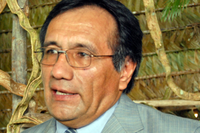 Max González Merizalde, presidente de la Asociación  de Universidades Amazónicas ' Unamaz.